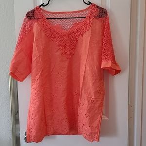 Feminine Plus Size XXL Blouse